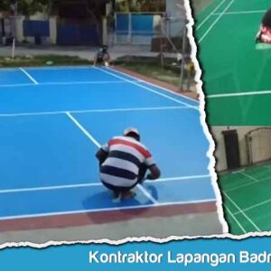 Kontraktor Lapangan Badminton Subang